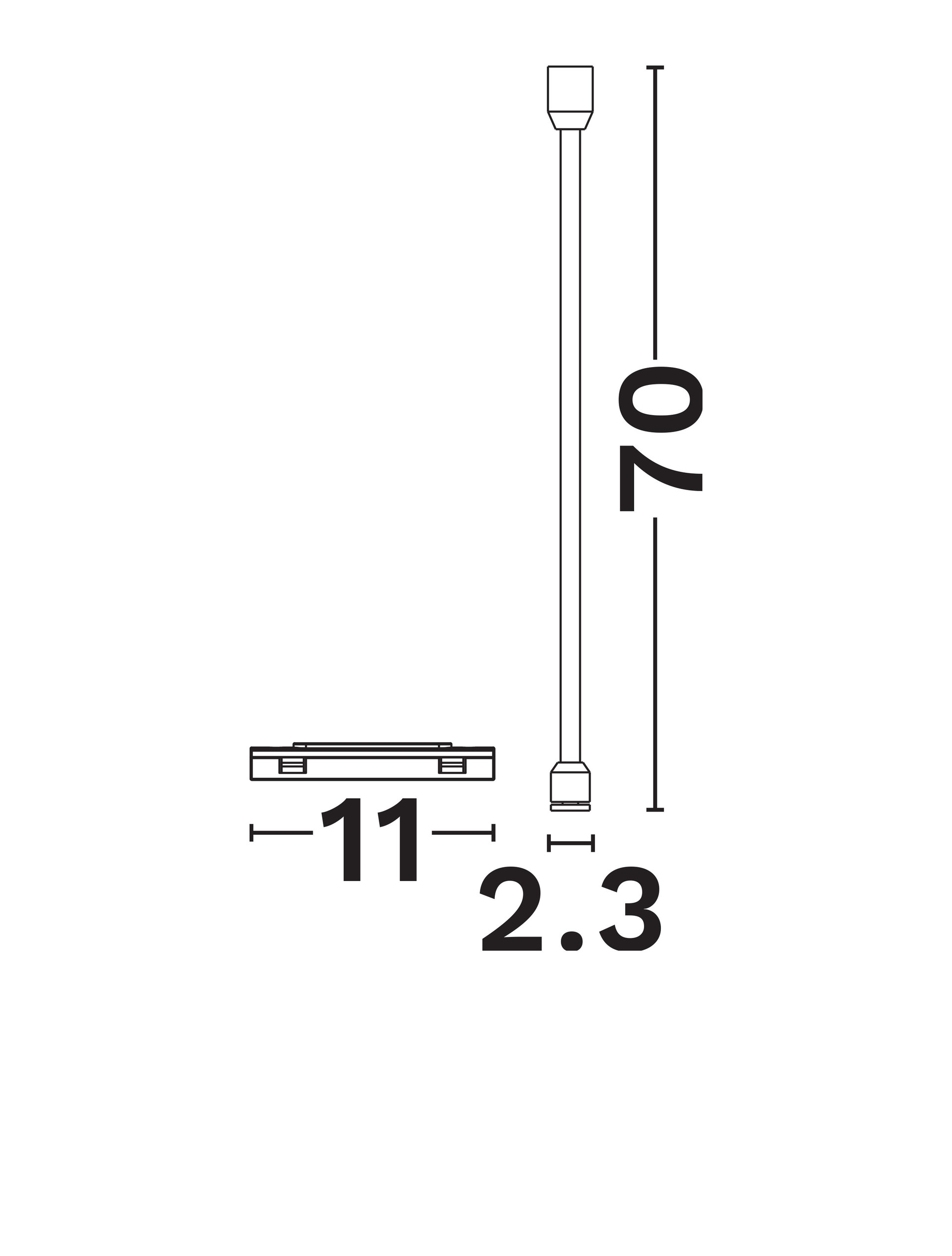 Buxton Magnetic B-Connector Tube-D6-H70 thumbnail