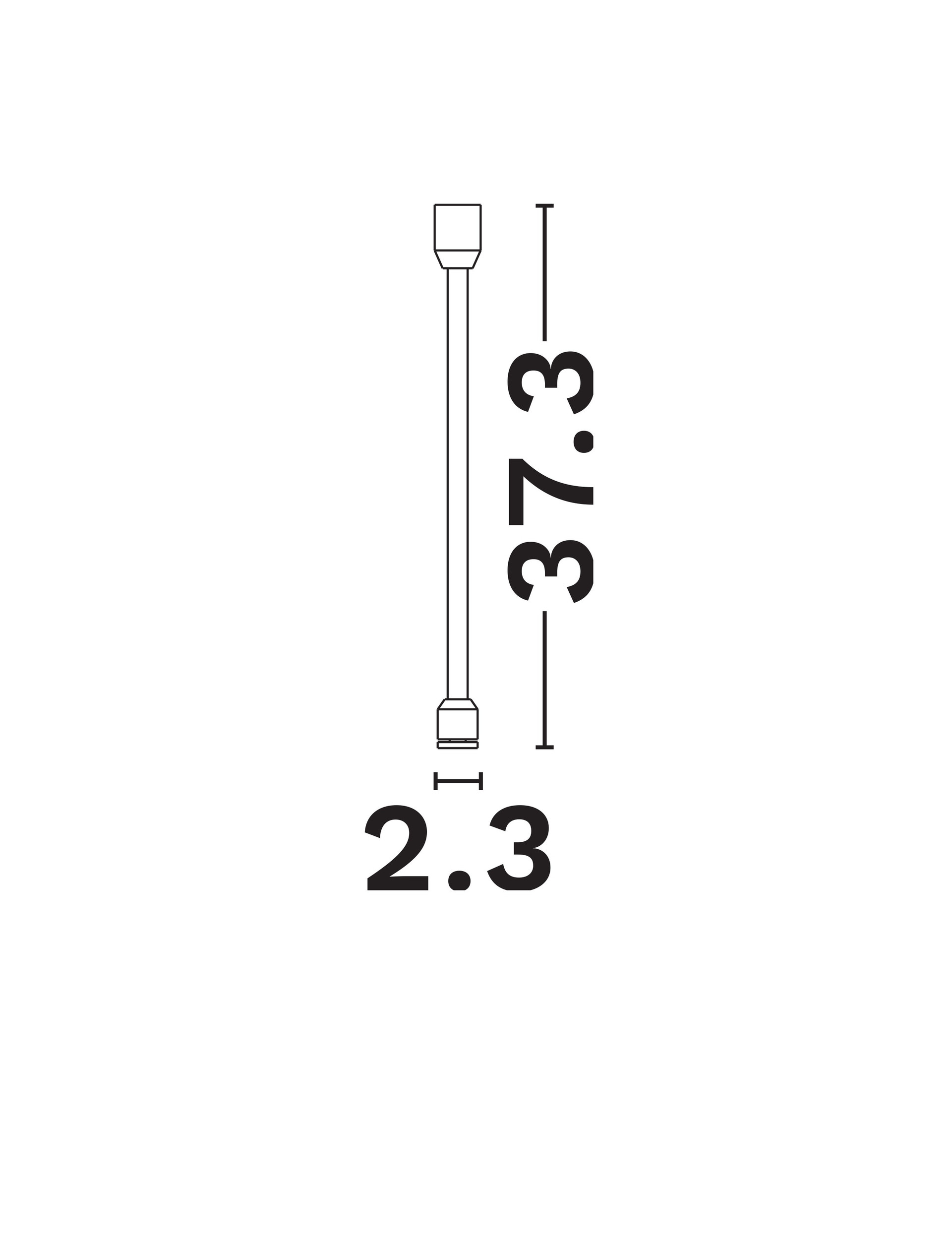 Buxton Magnetic B-Connector Tube-D2.3-H37.3 thumbnail
