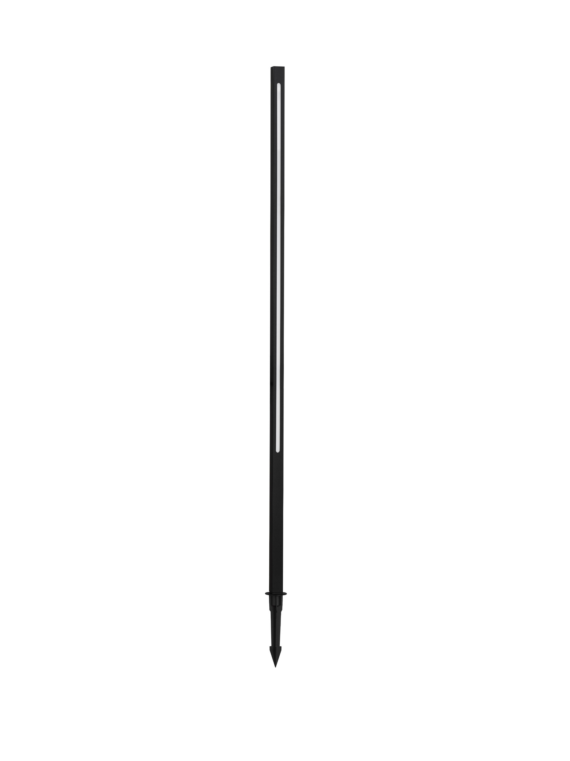EVEN | L 2.5 W 2.5 H 120 cm | 19 W | 3000 K | 828 lm | IP65 | Black | Aluminum