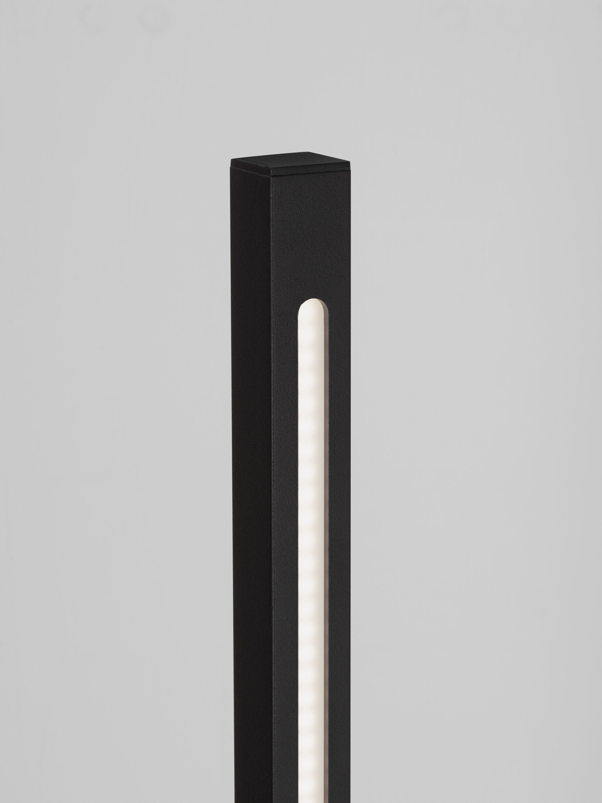 EVEN | L 2.5 W 2.5 H 120 cm | 19 W | 3000 K | 828 lm | IP65 | Black | Aluminum