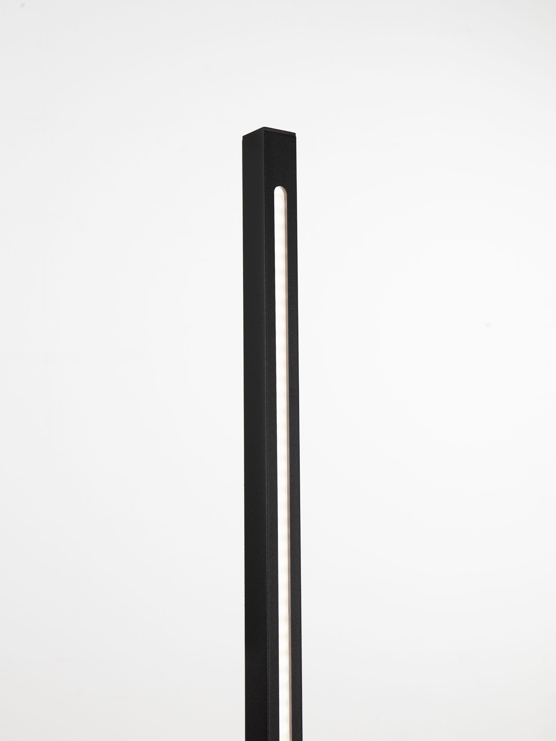 EVEN | L 2.5 W 2.5 H 160 cm | 25 W | 3000 K | 1070 lm | IP65 | Black | Aluminum