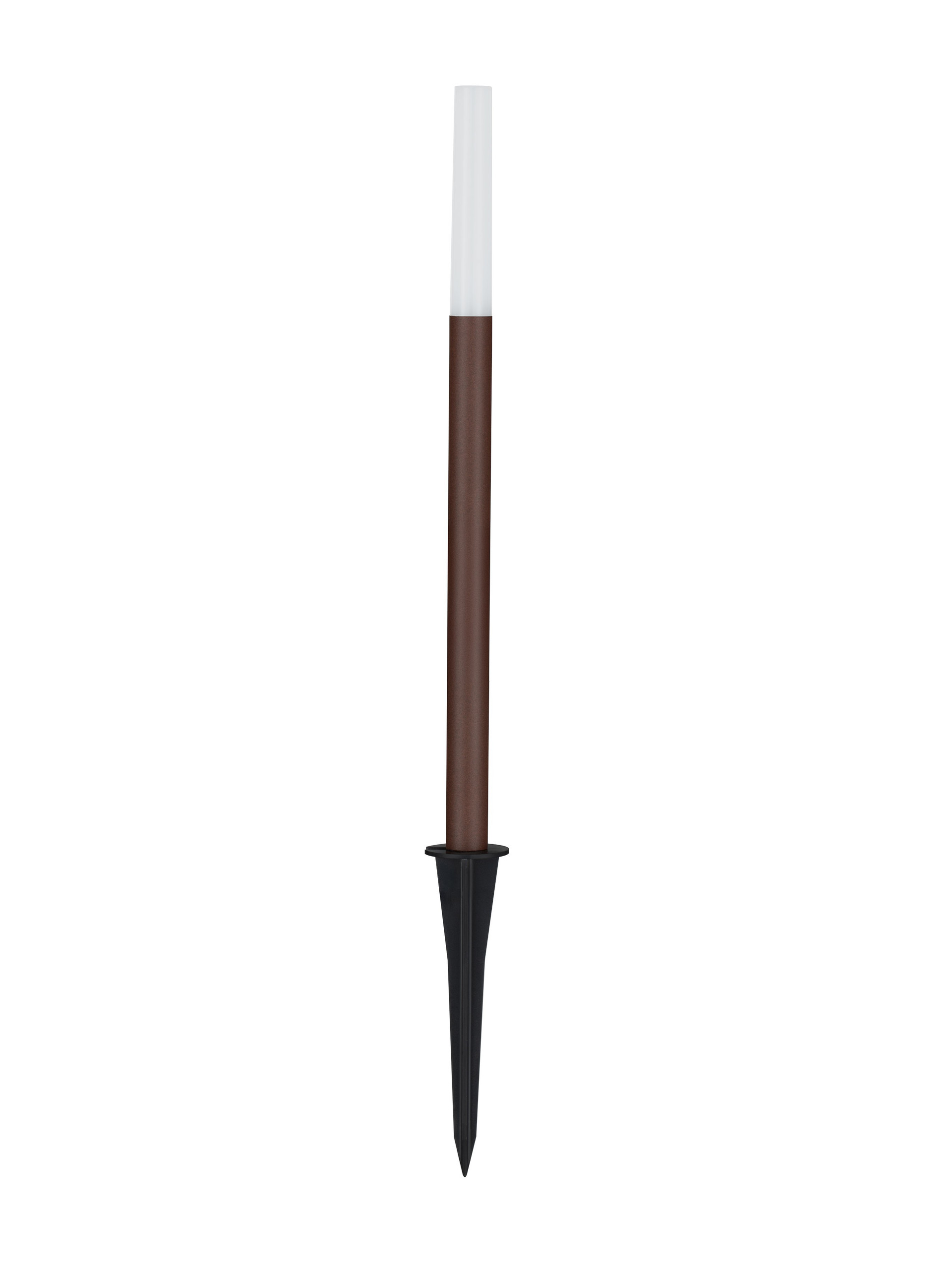 SLICK | H 40 D 2.2 cm | 3 W | 3000 K | 160 lm | IP65 | Corten | Stainless Steel