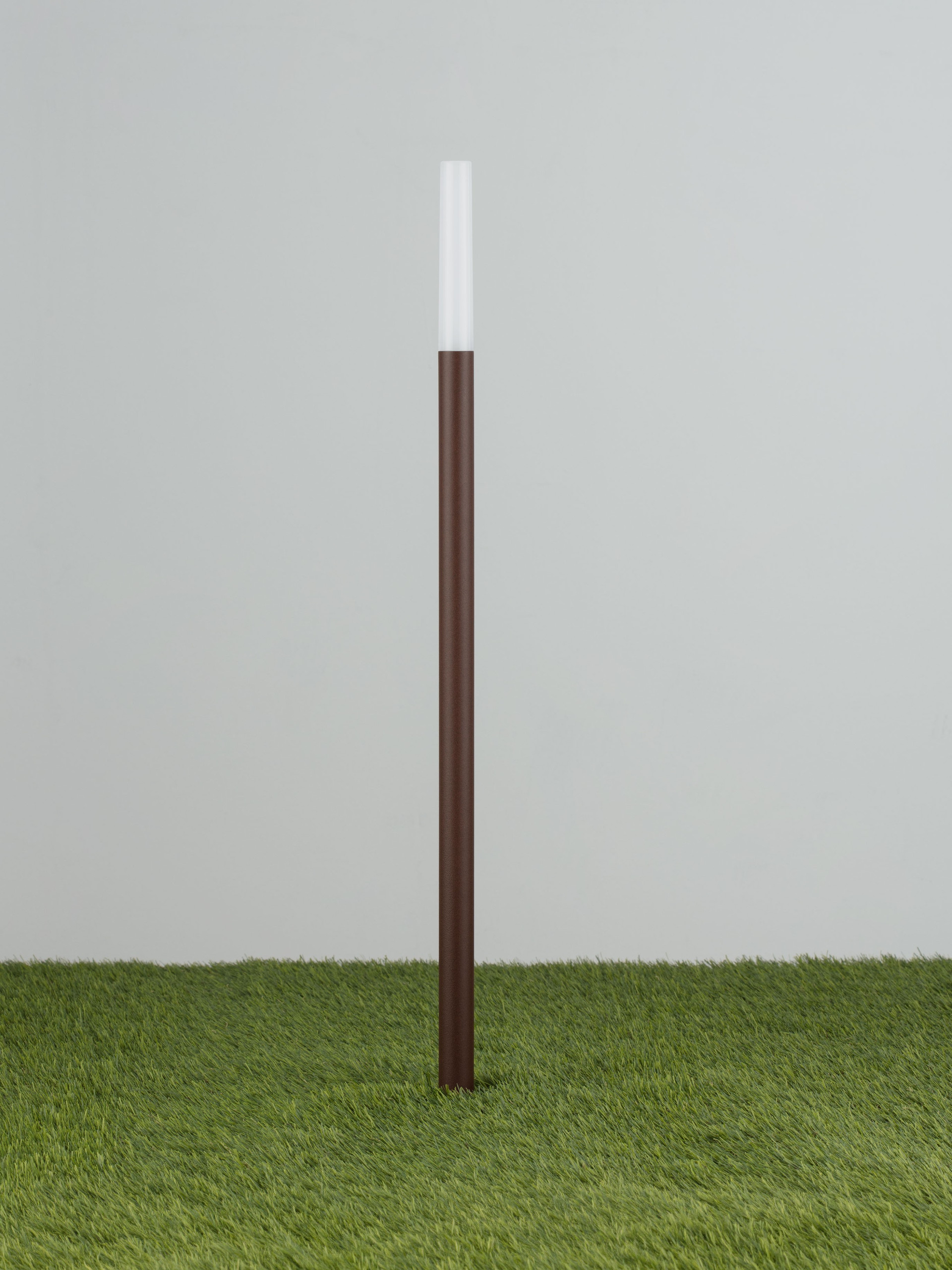 SLICK | H 60 D 2.2 cm | 3 W | 3000 K | 160 lm | IP65 | Corten | Stainless Steel