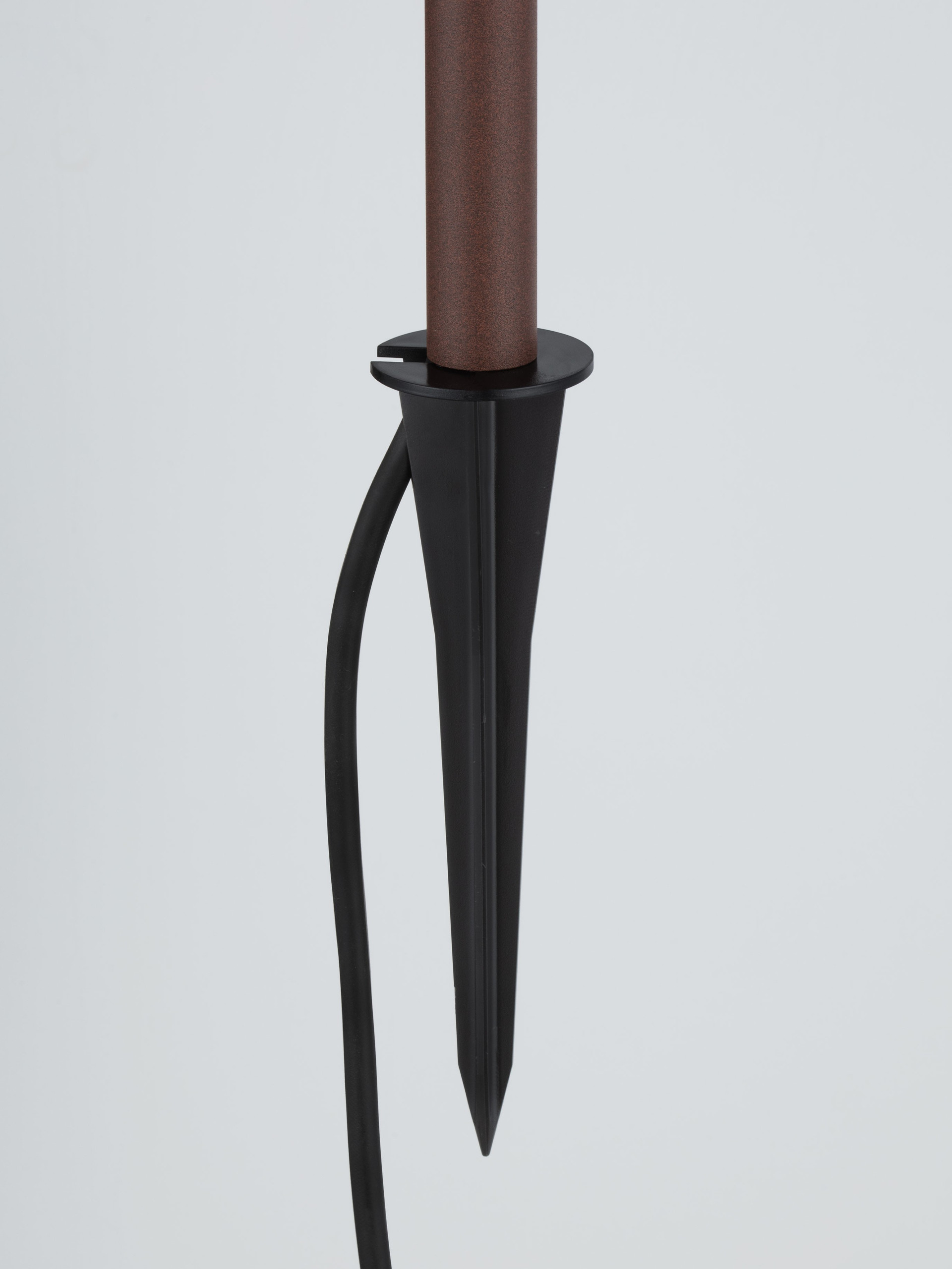 SLICK | H 90 D 2.2 cm | 3 W | 3000 K | 160 lm | IP65 | Corten | Stainless Steel