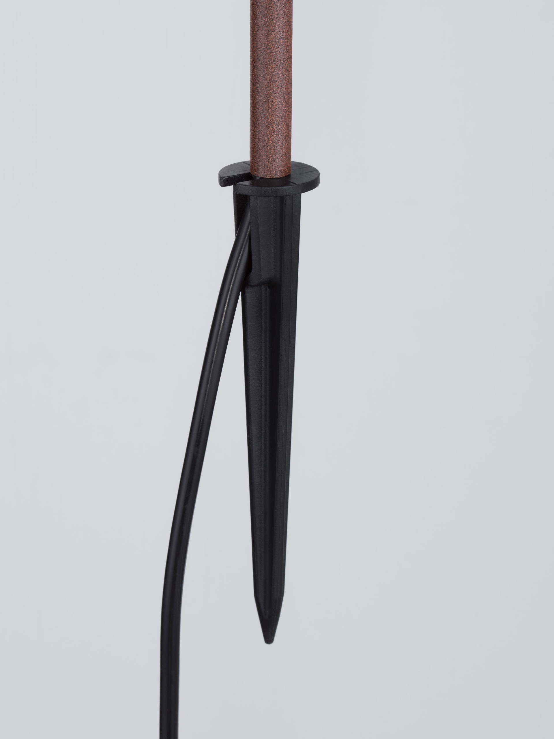 FADE | H 30 D 1 cm | 1 W | 2700 K | 21 lm | IP65 | Corten | Stainless Steel