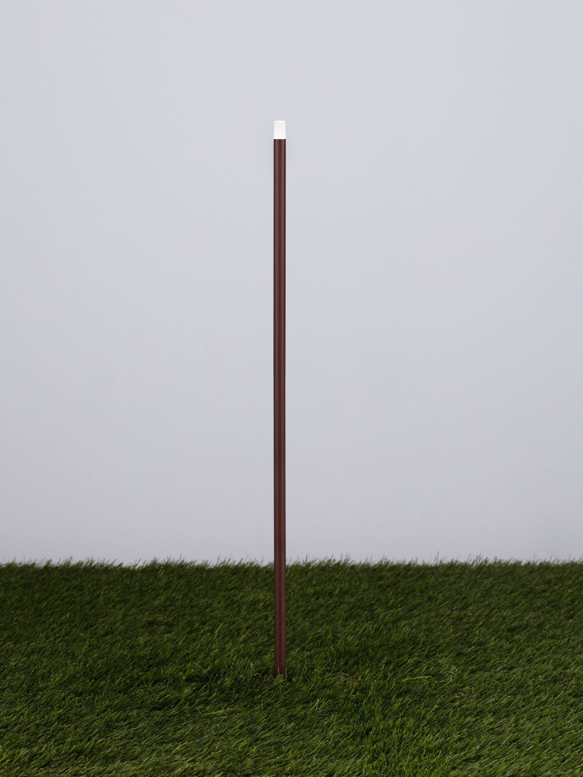FADE | H 50 D 1 cm | 1 W | 3000 K | 21 lm | IP65 | Corten | Stainless Steel