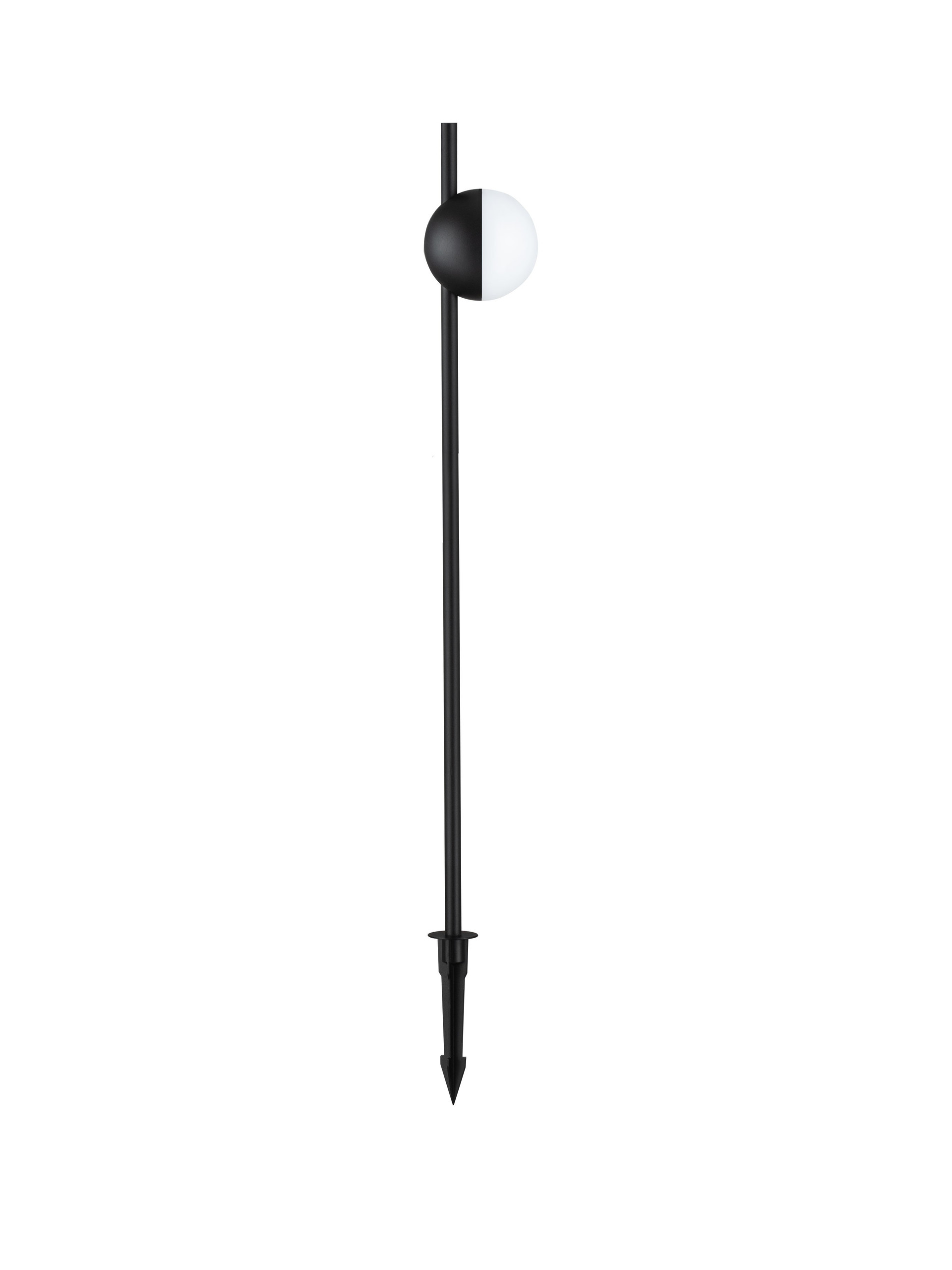 MAKO | W 11 H 80 D 11 cm | 5 W | 3000 K | 300 lm | IP65 | Black | Aluminum