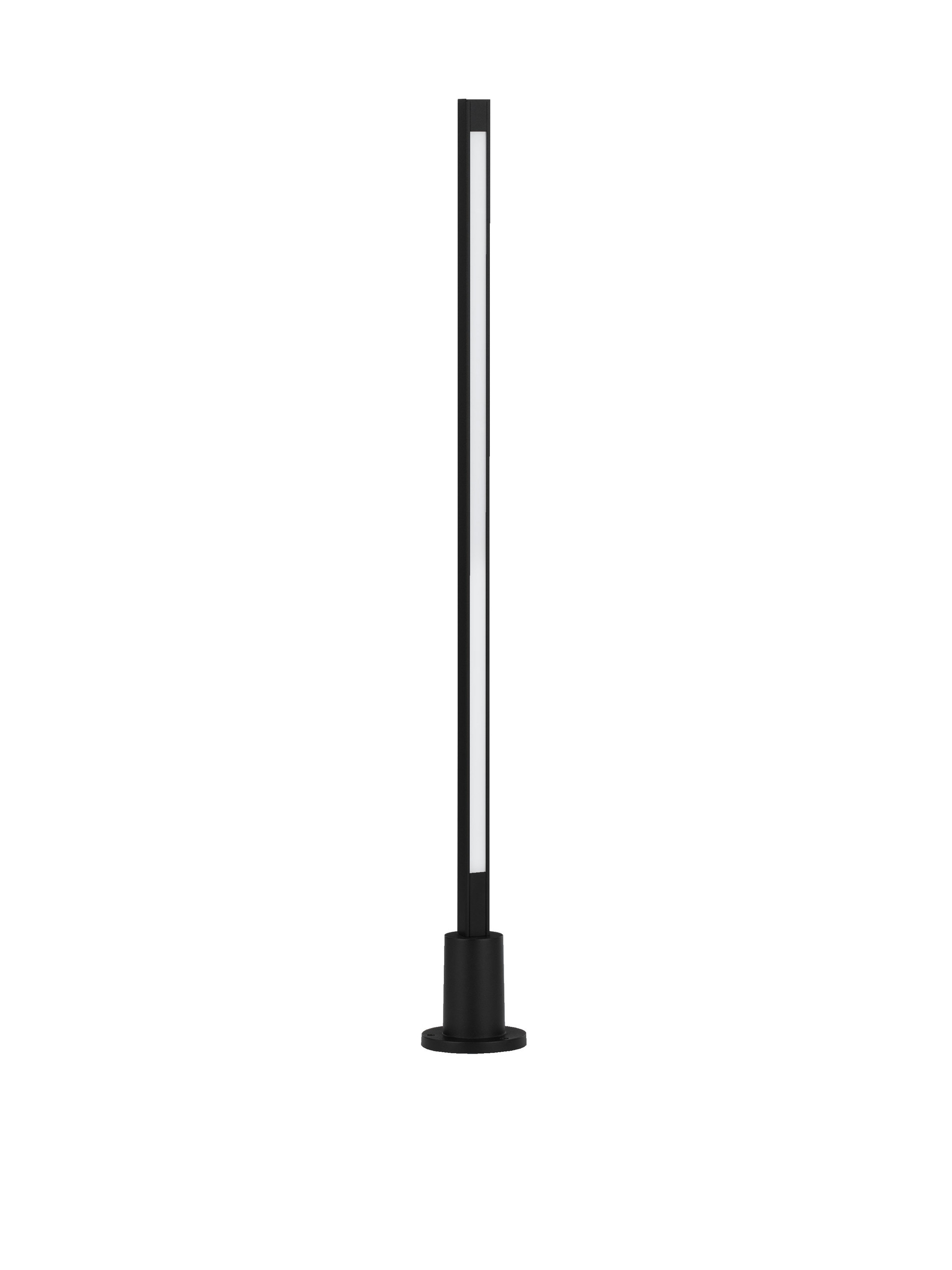 STRIPE | L 2.2 W 2.2 H 80 cm | 8 W | 3000 K | 381 lm | IP65 | Black | Aluminum