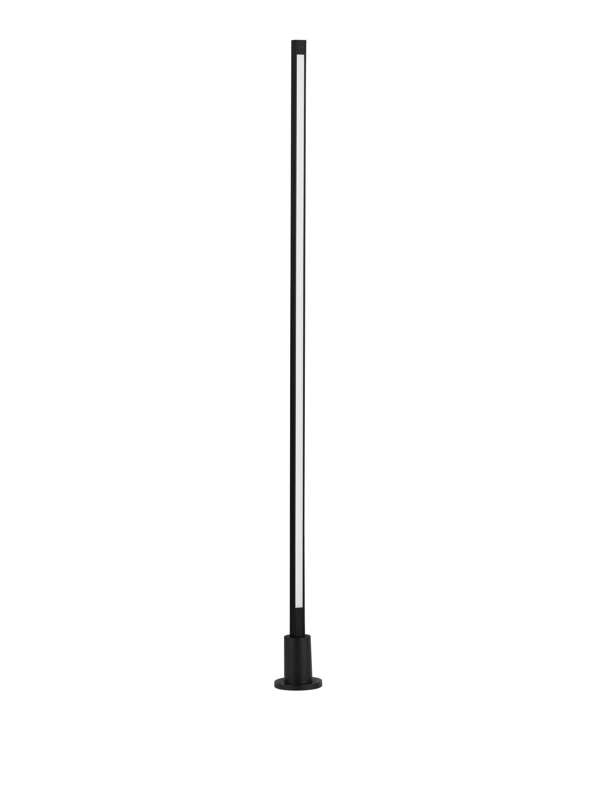 STRIPE | L 2.2 W 2.2 H 120 cm | 12 W | 3000 K | 492 lm | IP65 | Black | Aluminum