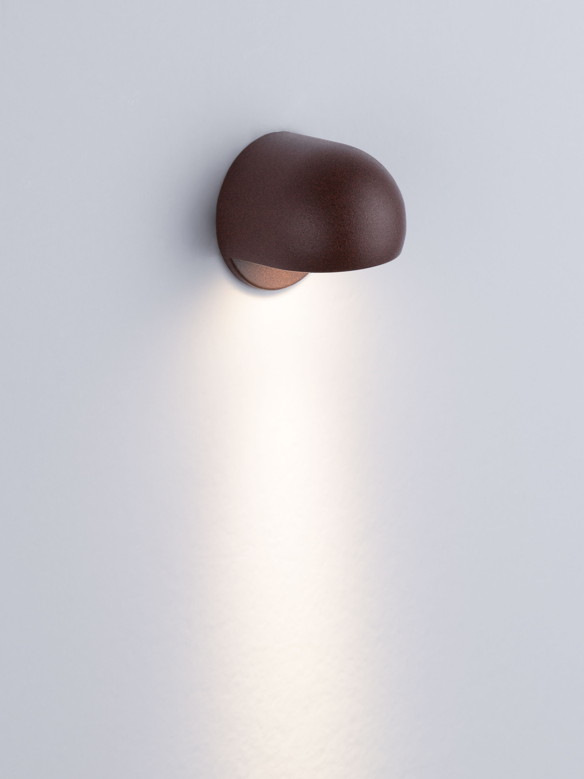 LEAD | W 12 D 5 cm | 3 W | 2700 K | 200 lm | IP65 | Corten | Aluminum