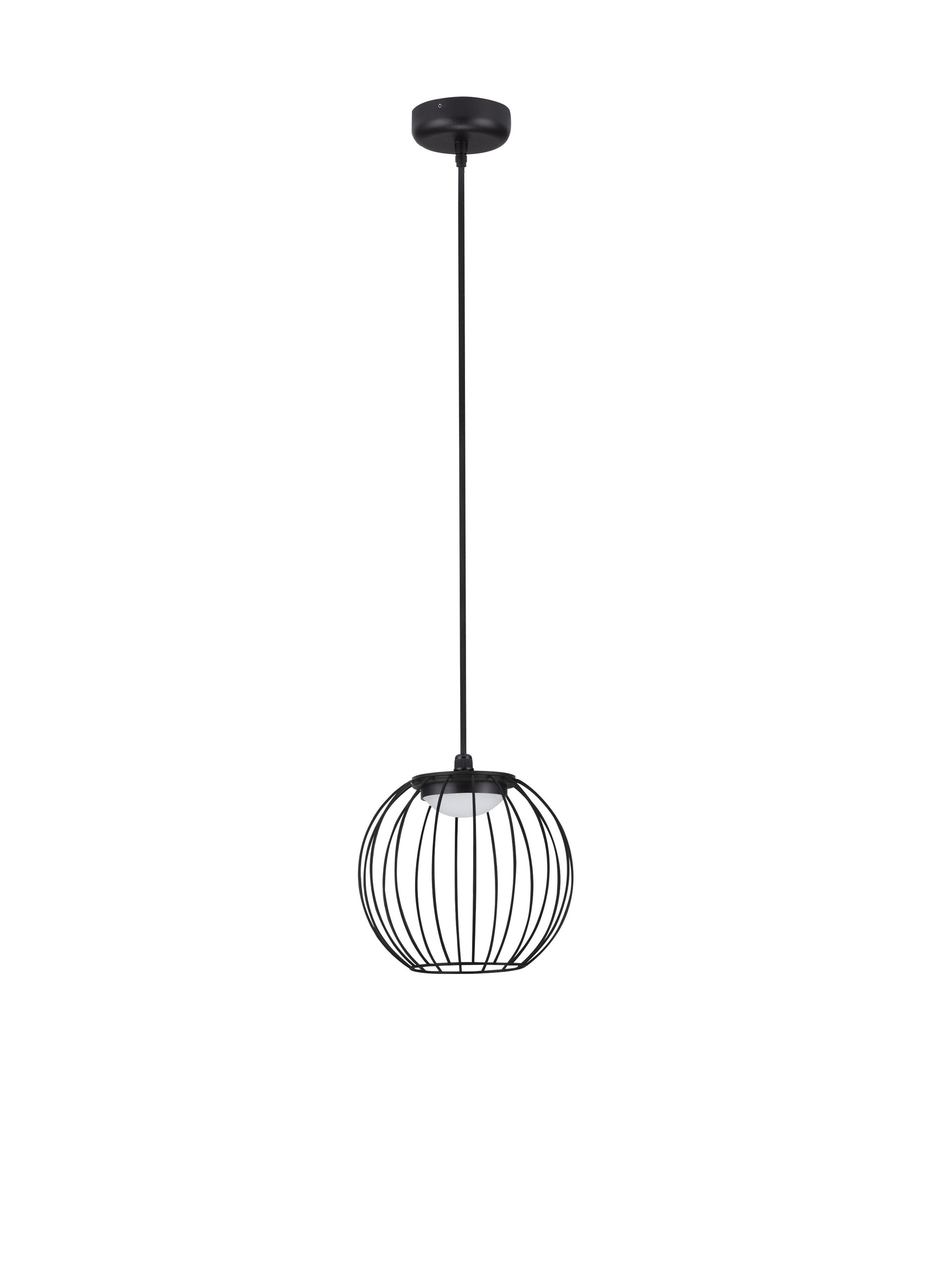 WIKY | H 90 D 23 cm | 10 W | 3000 K | 544 lm | IP54 | Black | Aluminum