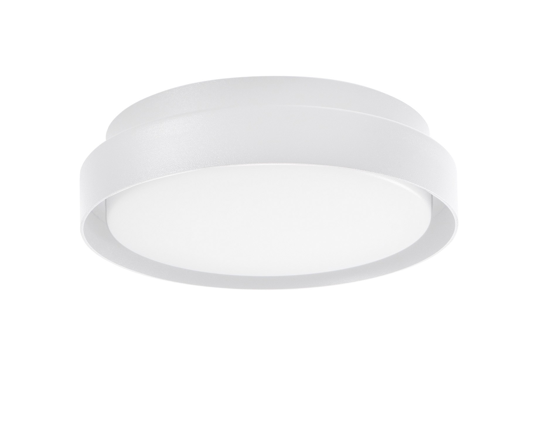 OLIVER | H 7 D 27 cm | 20 W | 3000 K | 1550 lm | IP65 | White | Aluminum