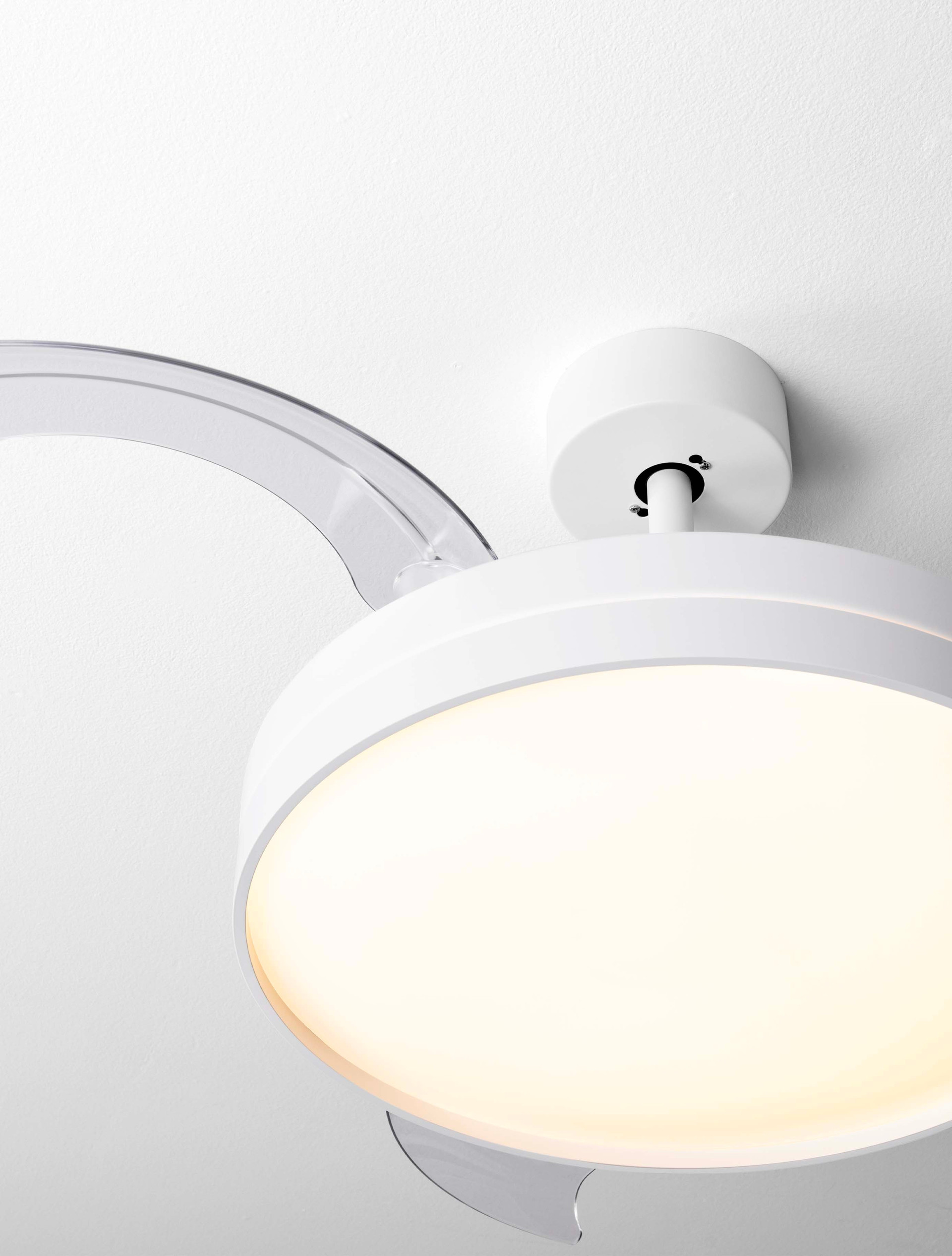 NEVMA | D 107 cm | 36 W | 3000/4000/6500 K | 4100 lm | IP20 | White | Metal/ABS