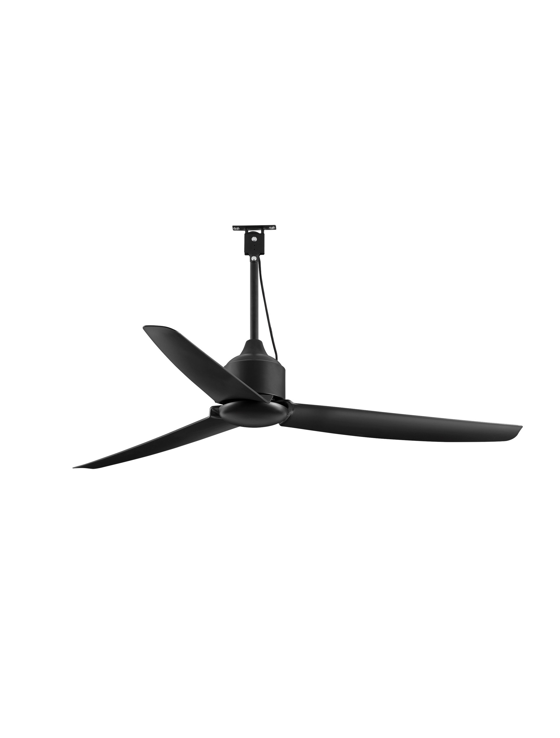 BLOWY | H 38.5 D 105 cm | 47 W | IP54 | Black | Metal/ABS