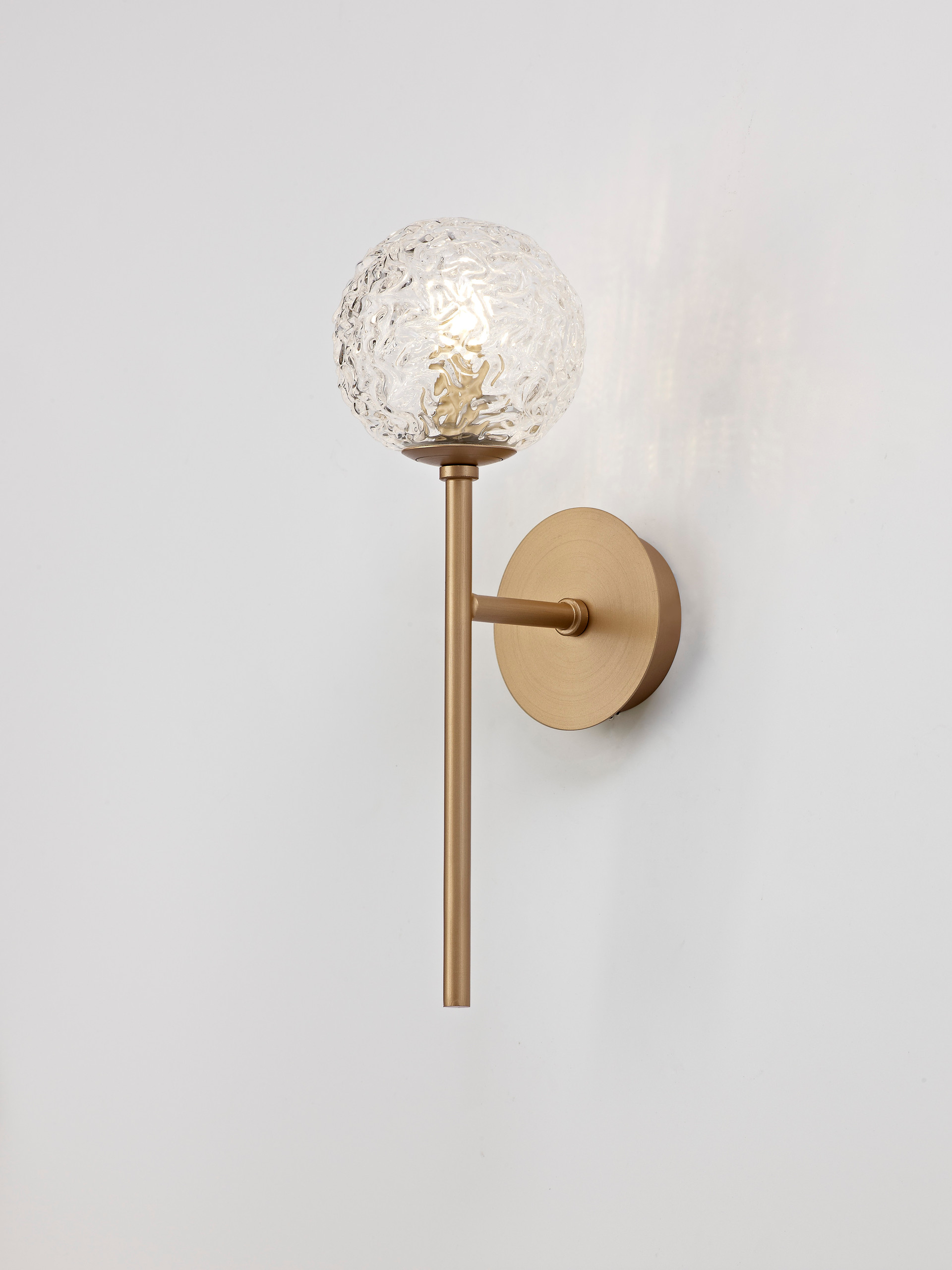 MIRANO | L 11 W 14.5 H 35 cm | 5 W | IP20 | Gold | Steel/Glass