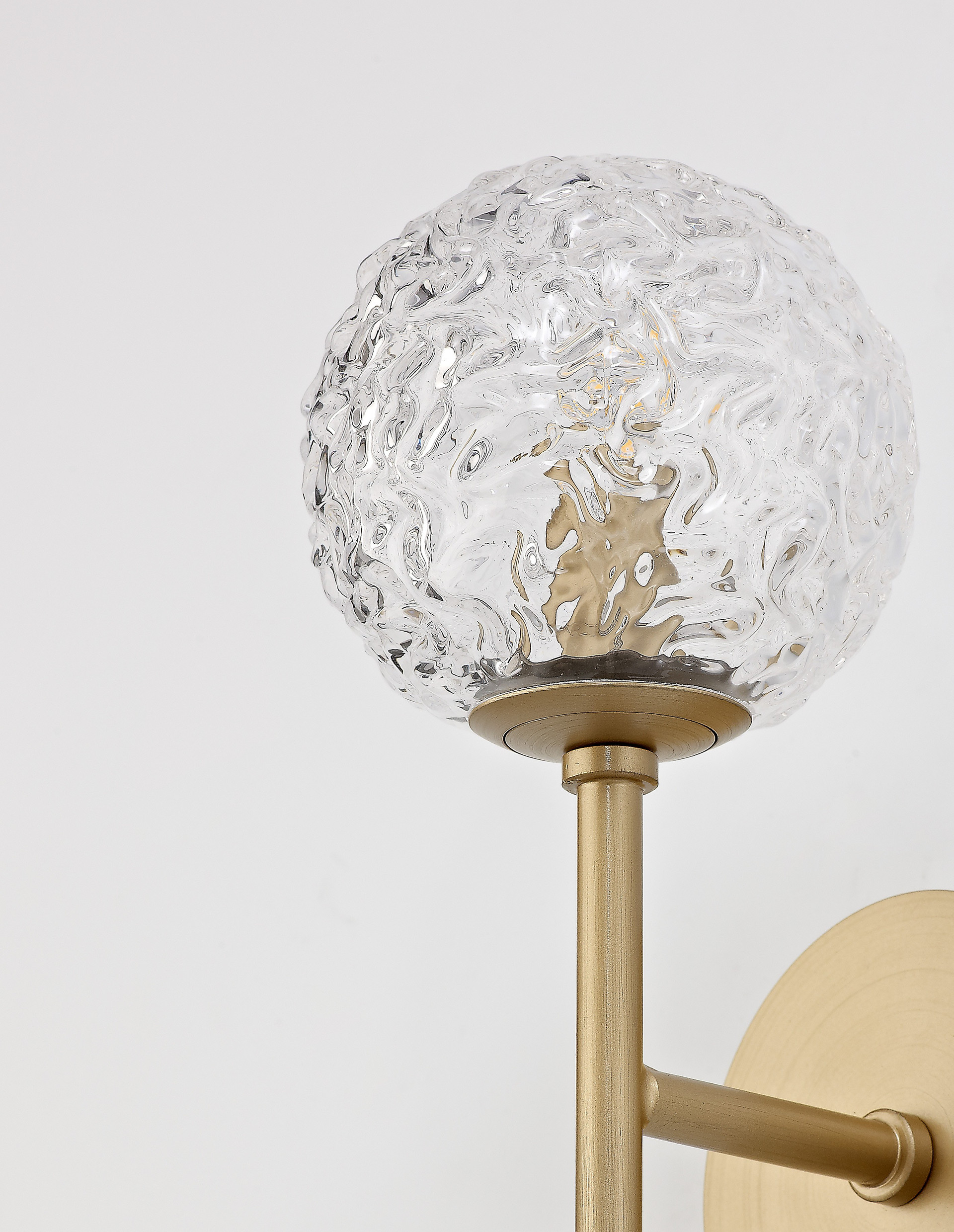 MIRANO | L 11 W 14.5 H 35 cm | 5 W | IP20 | Gold | Steel/Glass