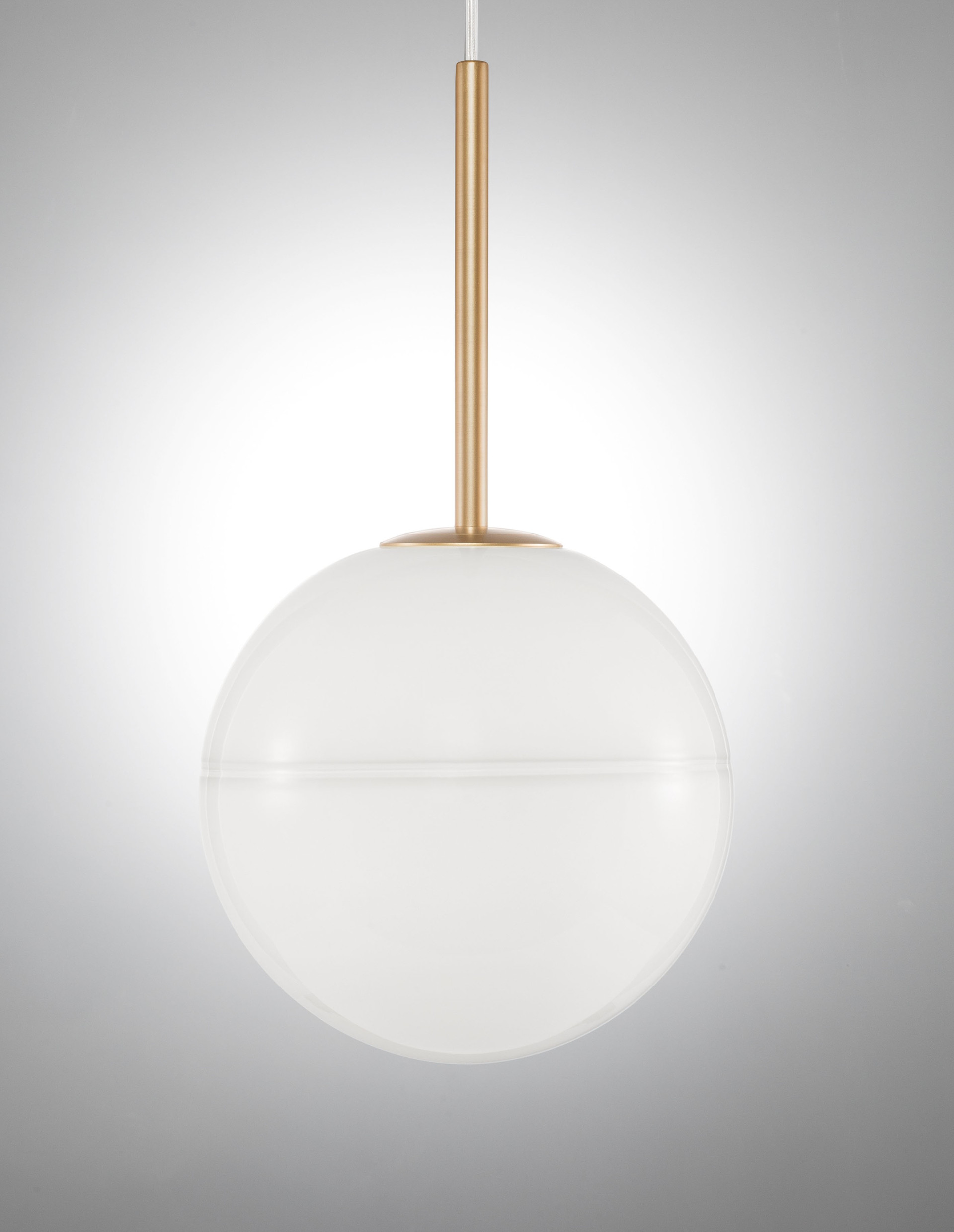 CANTONA | H 180 D 25 cm | 12 W | IP20 | Blanc/Or | Acier/Verre
