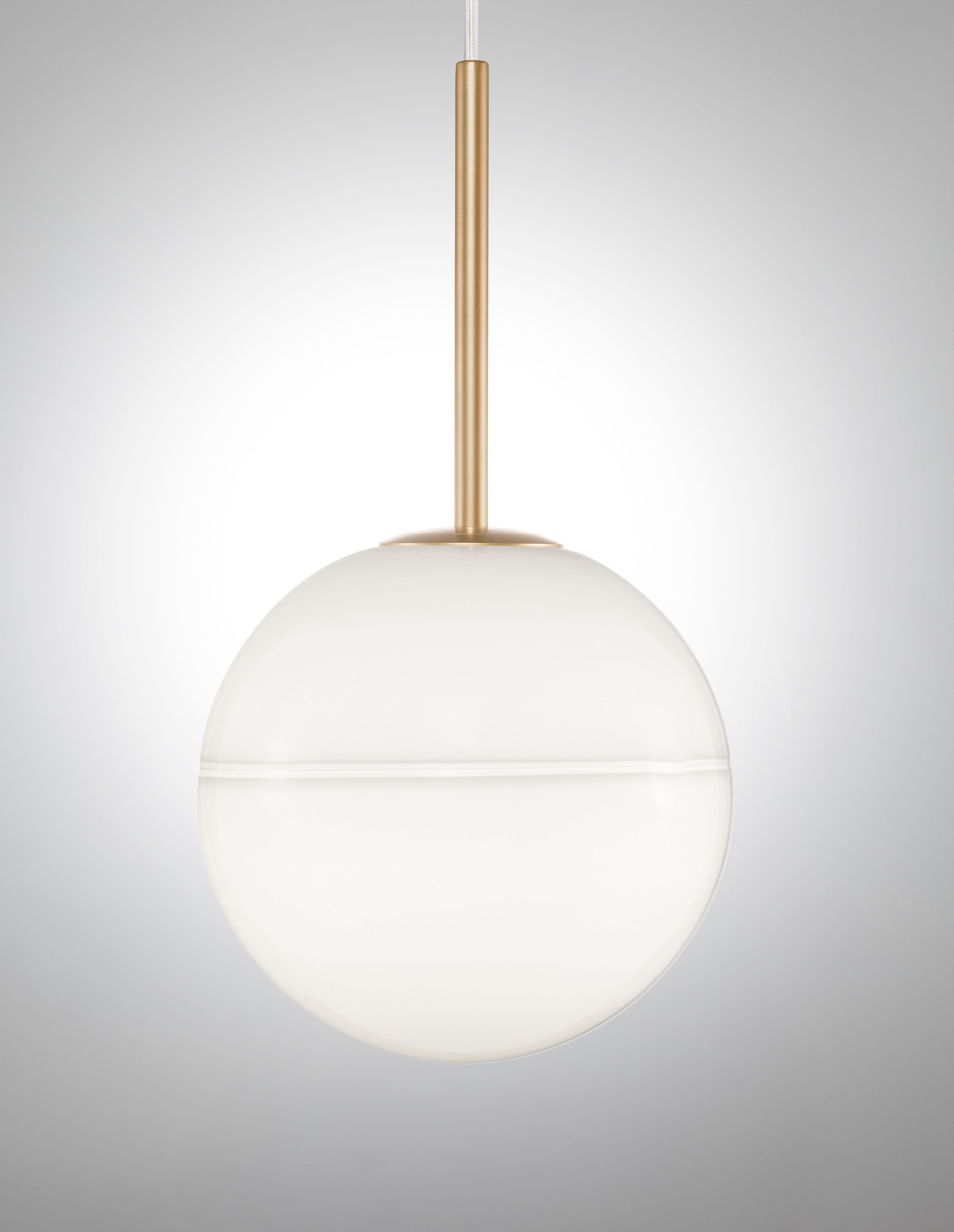 CANTONA | H 180 D 25 cm | 12 W | IP20 | Blanc/Or | Acier/Verre