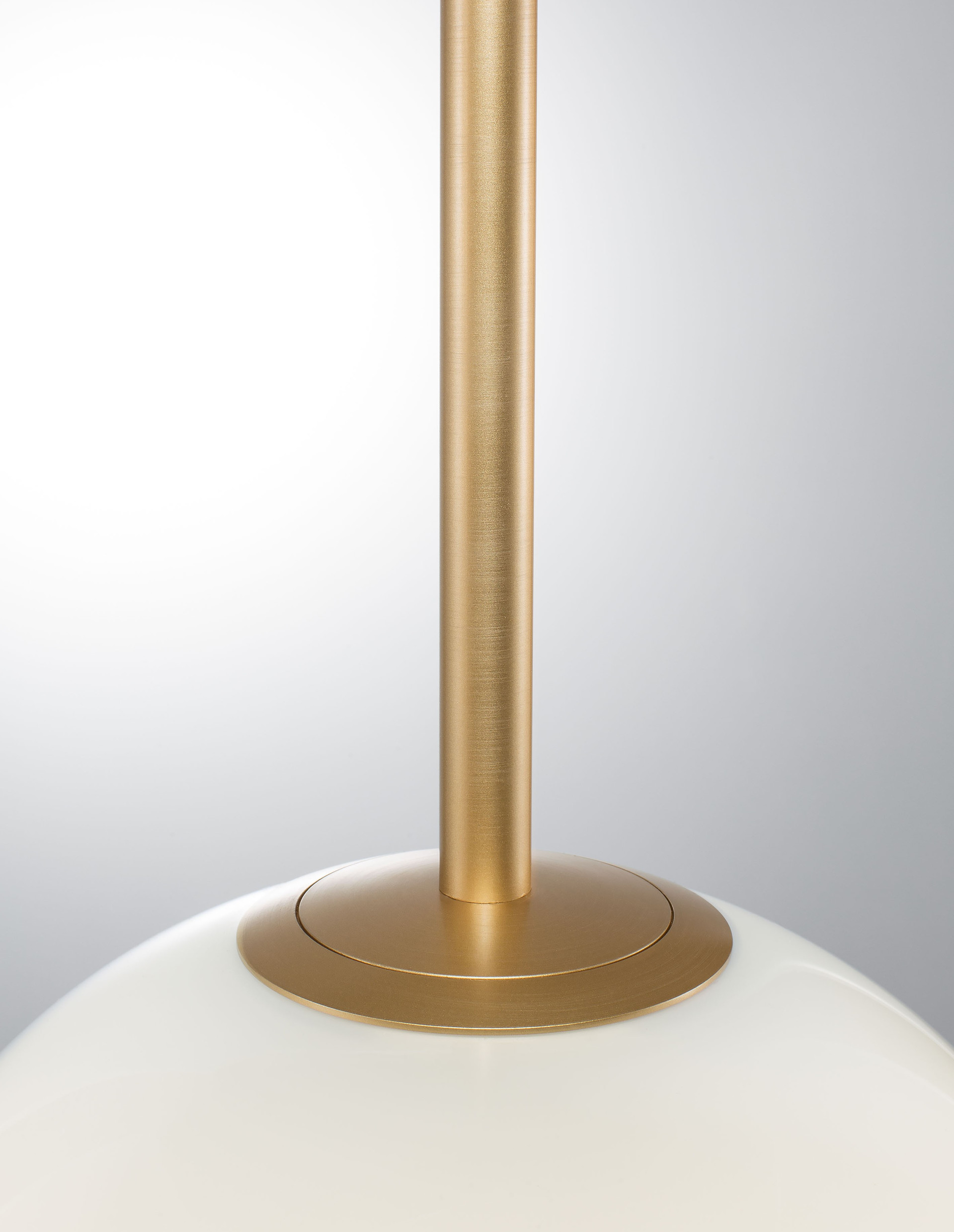 CANTONA | H 180 D 25 cm | 12 W | IP20 | Blanc/Or | Acier/Verre