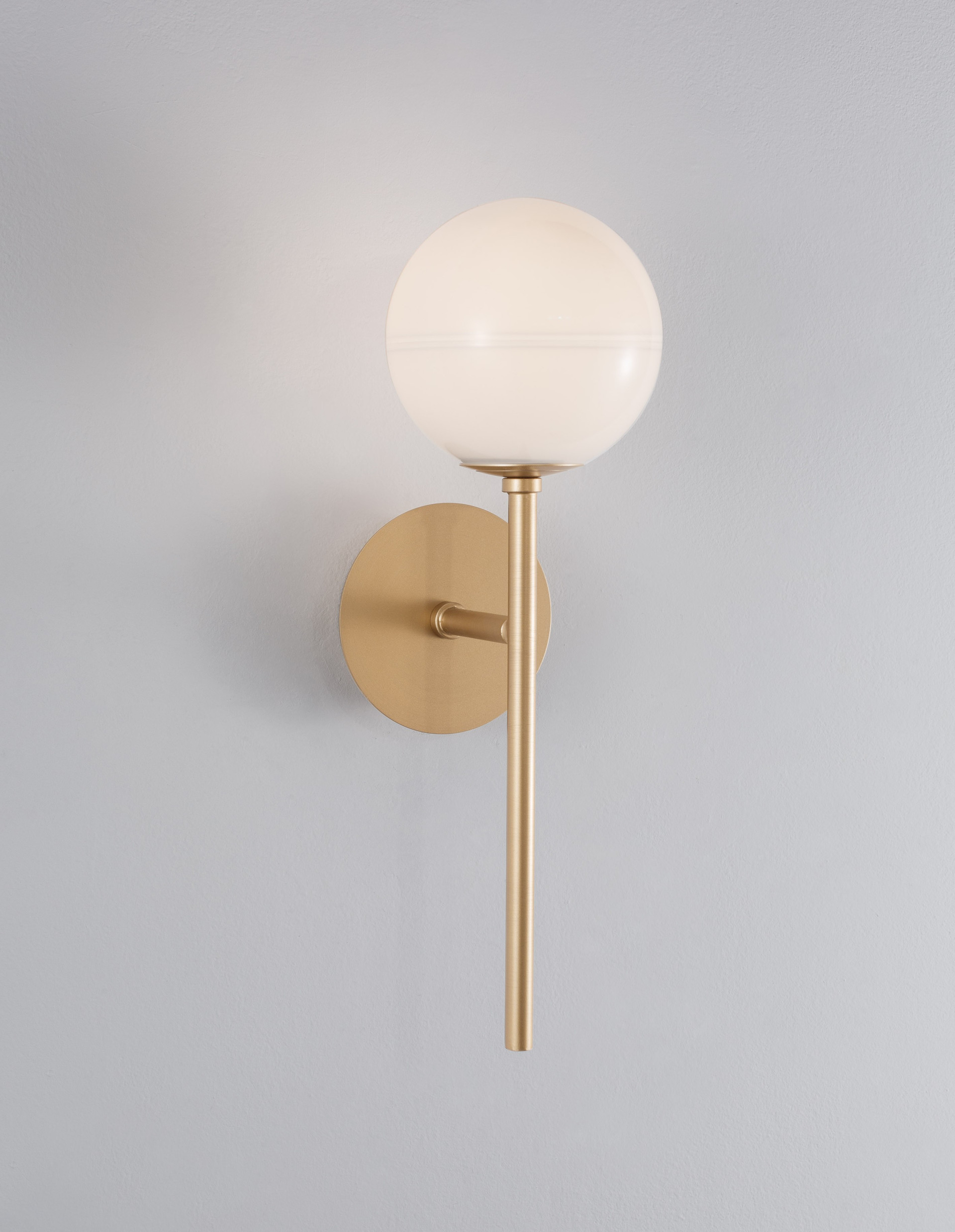 CANTONA | L 14.5 W 11 H 35 cm | 5 W | IP20 | White/Gold | Steel/Glass