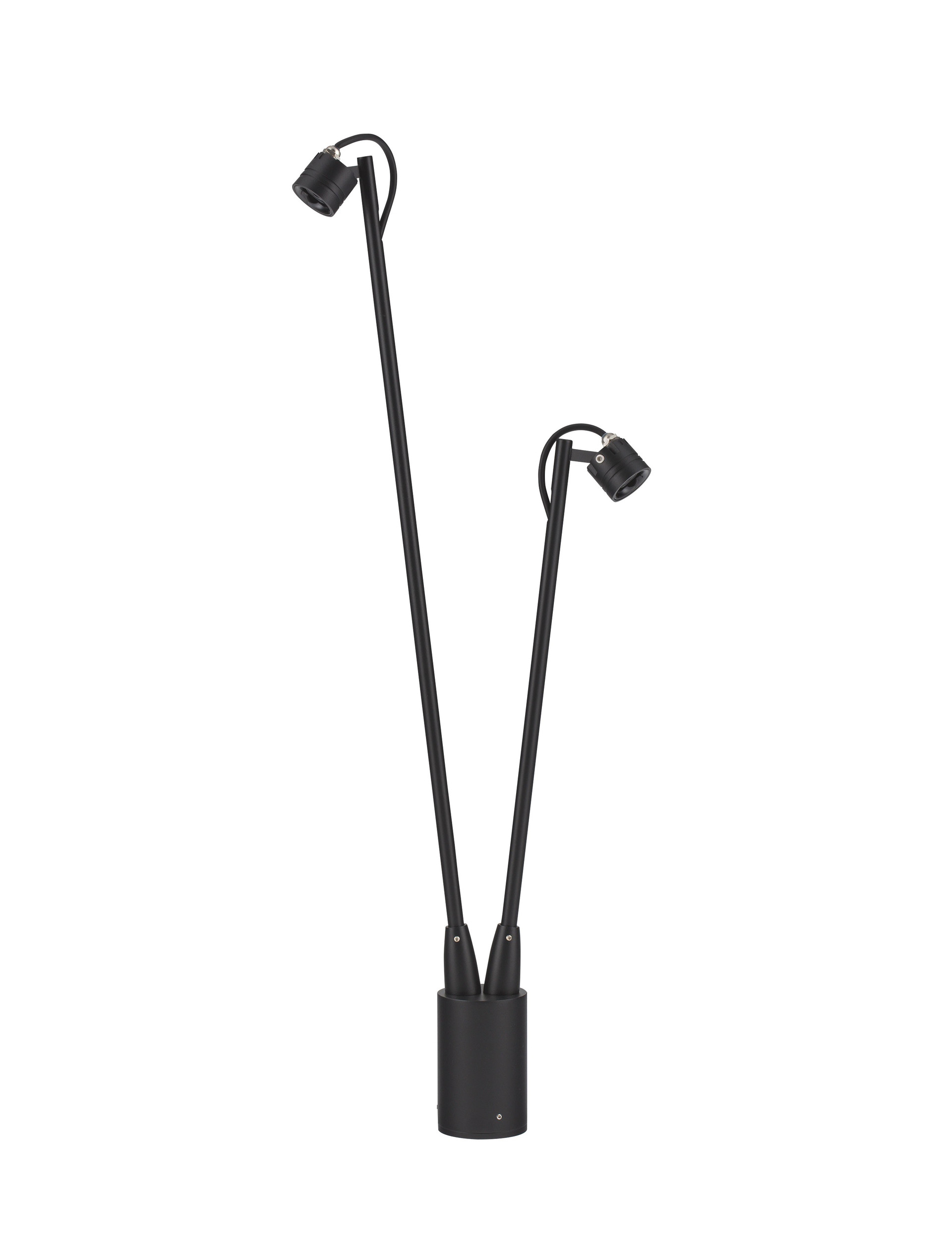 SENTO | L 26 H 70 cm | 6 W | 3000 K | 270 lm | IP65 | Black | Aluminum