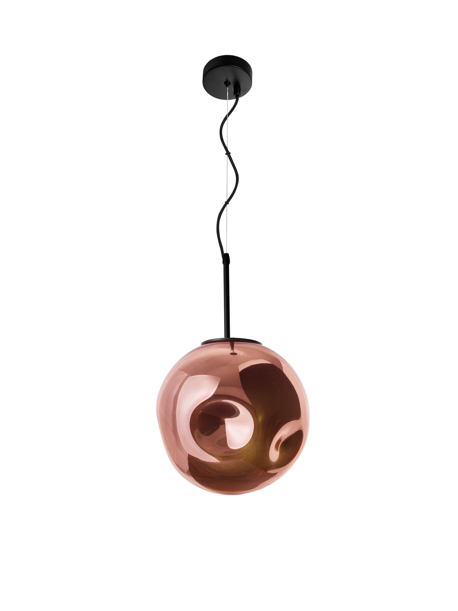 MAYAN | H 120 D 30 cm | 12 W | IP20 | Rame | Vetro/Metallo