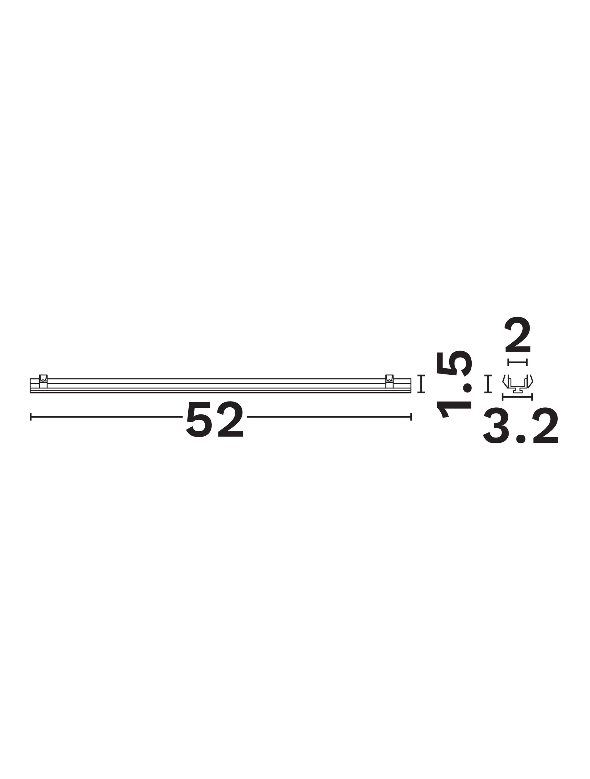 Linear Lighting Profiles B-Sandy black Alum-L52 thumbnail