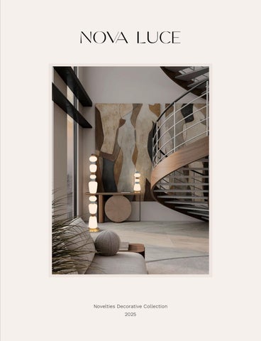 Nova Luce Novelties 2025 - Decorative